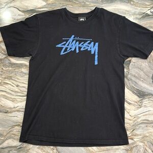 Black Stussy Tshirt Medium